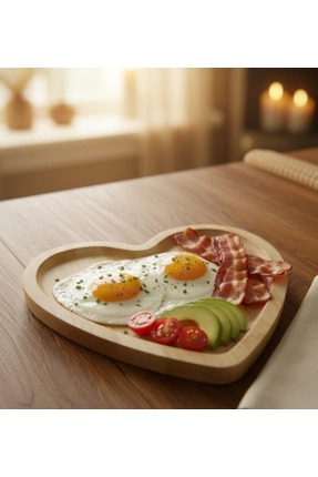 FH Tasarım Bambu Sunum & Servis Tepsisi – Çerez / Meze / Aperatif Tepsisi