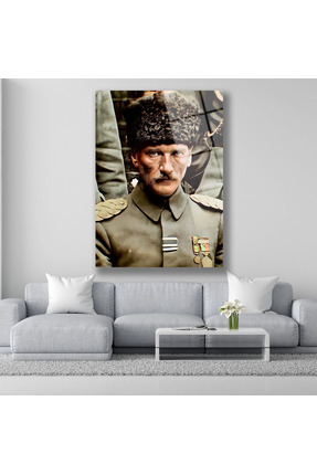 DEKORİCACAM Atatürk Cam Tablo