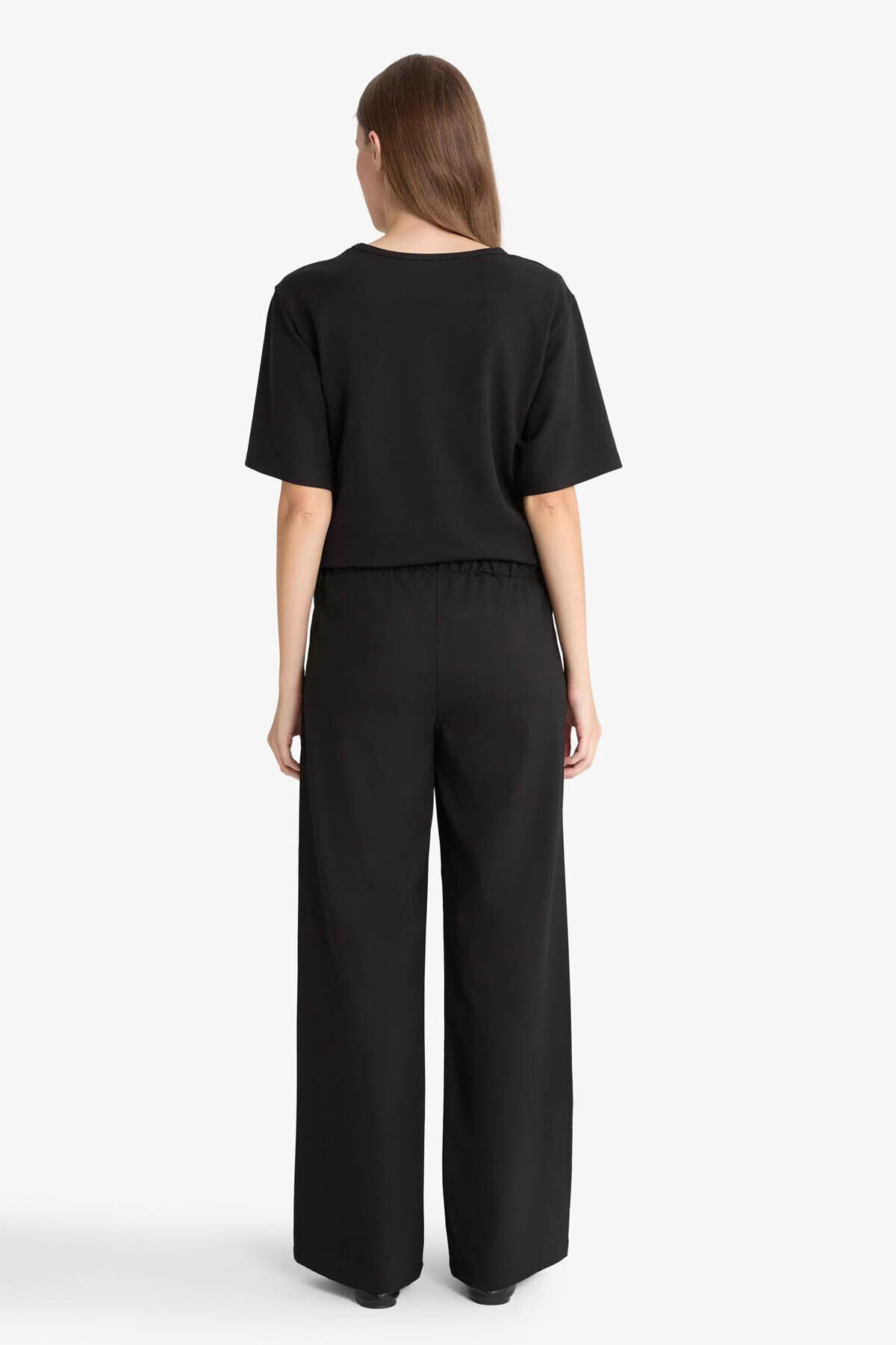 DeFacto Straıght Fit Geniş Paça Pantolon F5413AX25AU görsel 6