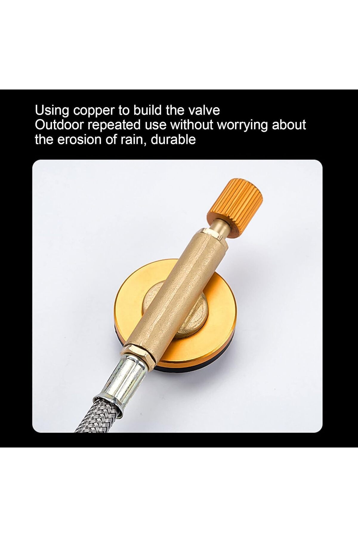 موقد غاز تخييم قوي بلهب اندماج – تسخين سريع وتصميم آمن للرحلات