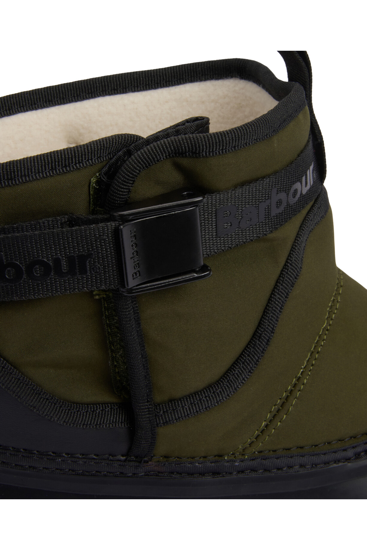 Barbour Braybourn Duck Welly Erkek Bot OL71 Olive-Black görsel 7