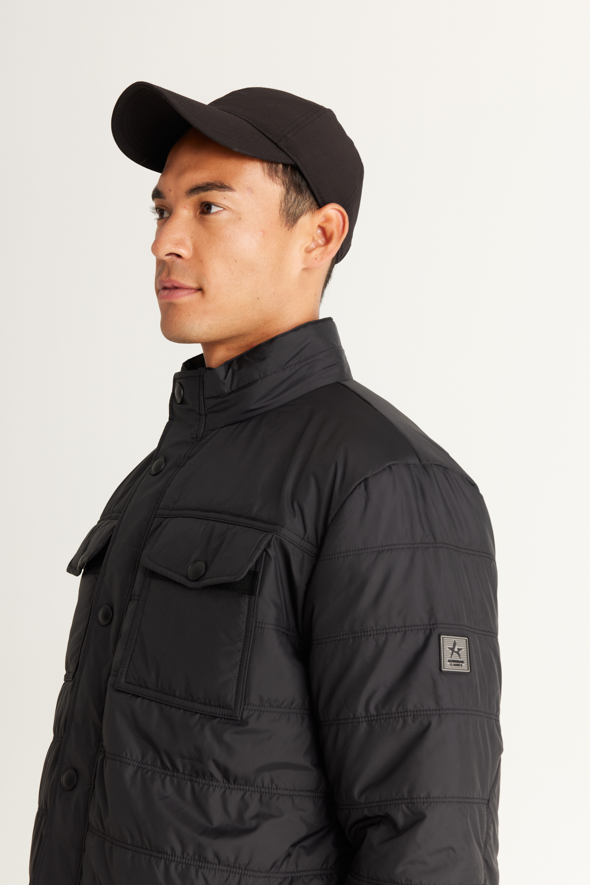 Altınyıldız Classics  Siyah Standart Fit Normal Kesim Dik Yaka Mont - Görsel 4