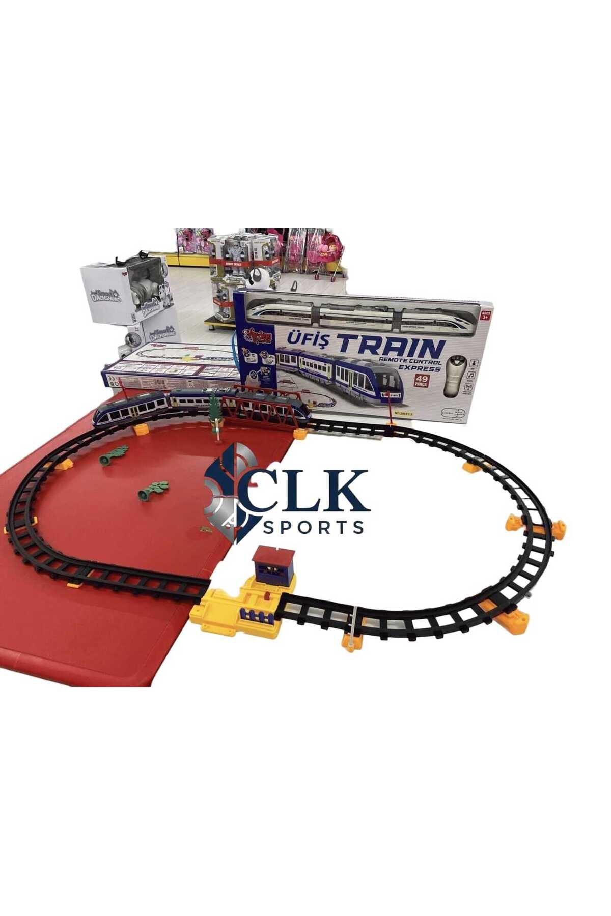 Vardem Uzaktan Kumandalı 49 Parça Işıklı 265 Cm Express Tren Set