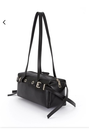 moonlightavm Modern ve şık siyah renk el ve omuz çantası