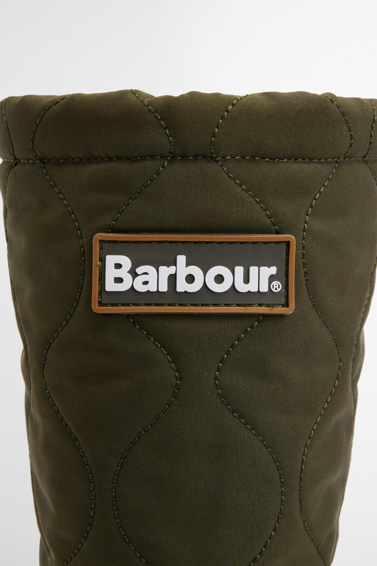 Barbour Marnie Kapitone Tall Welly Çizme OL71 Olive-Black görsel 5