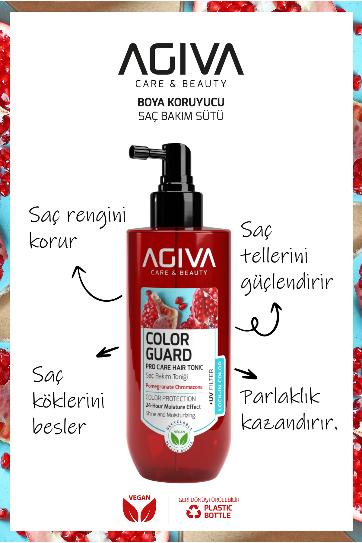 Boya Koruyucu Saç Bakım Toniği 200 ml – Boya Koruma Destekli Saç Bakım — 001-TON-021 — تصویر 4 از 7