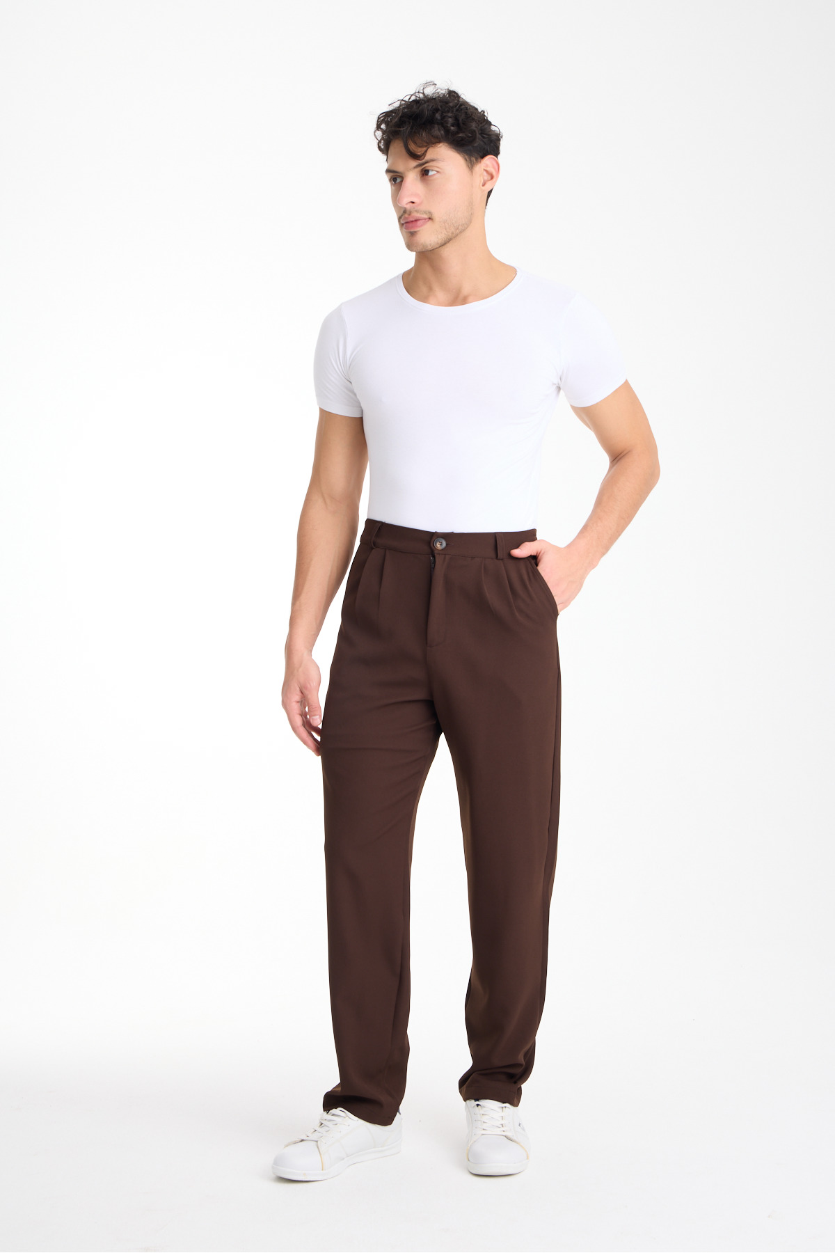 Gugus  ERKEK BAGGY İTHAL KUMAŞ PANTOLON - Görsel 5