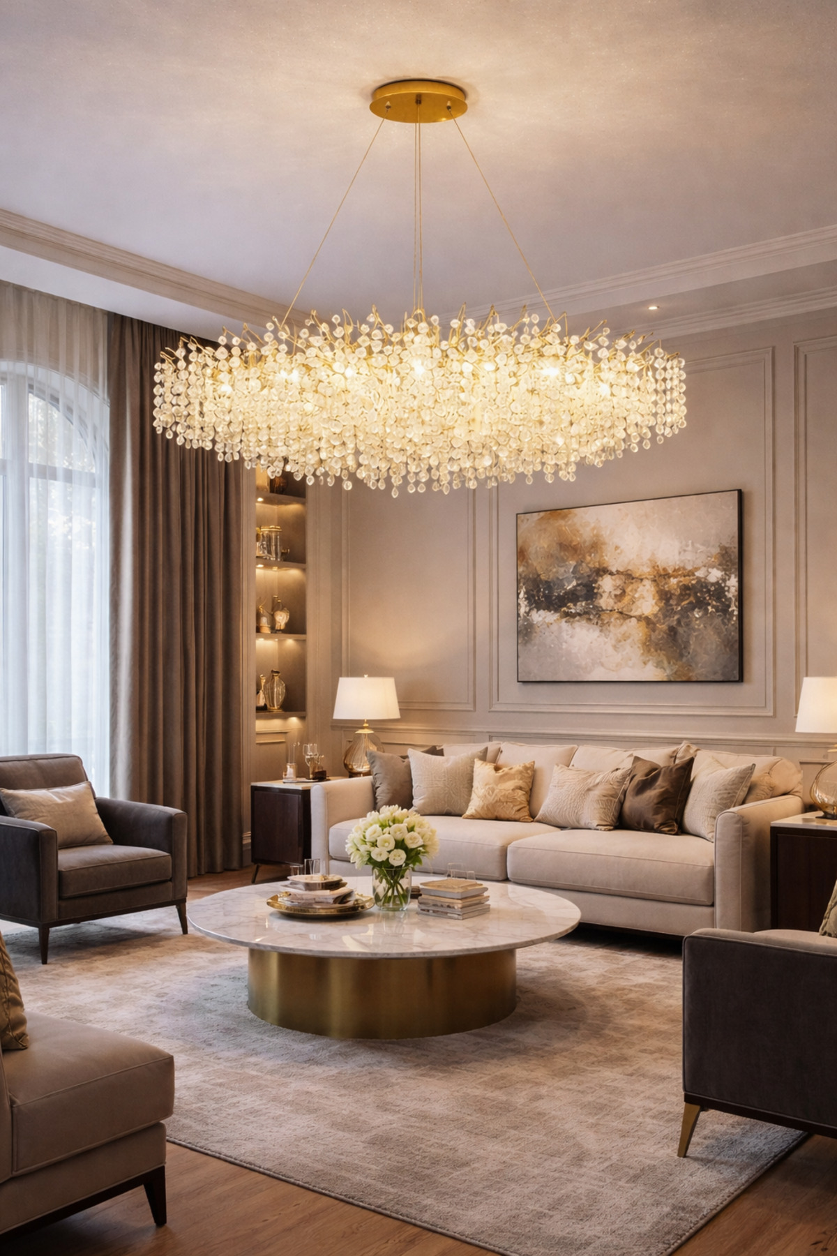 ثريا مودرن ذهبية للمجالس الكبيرة