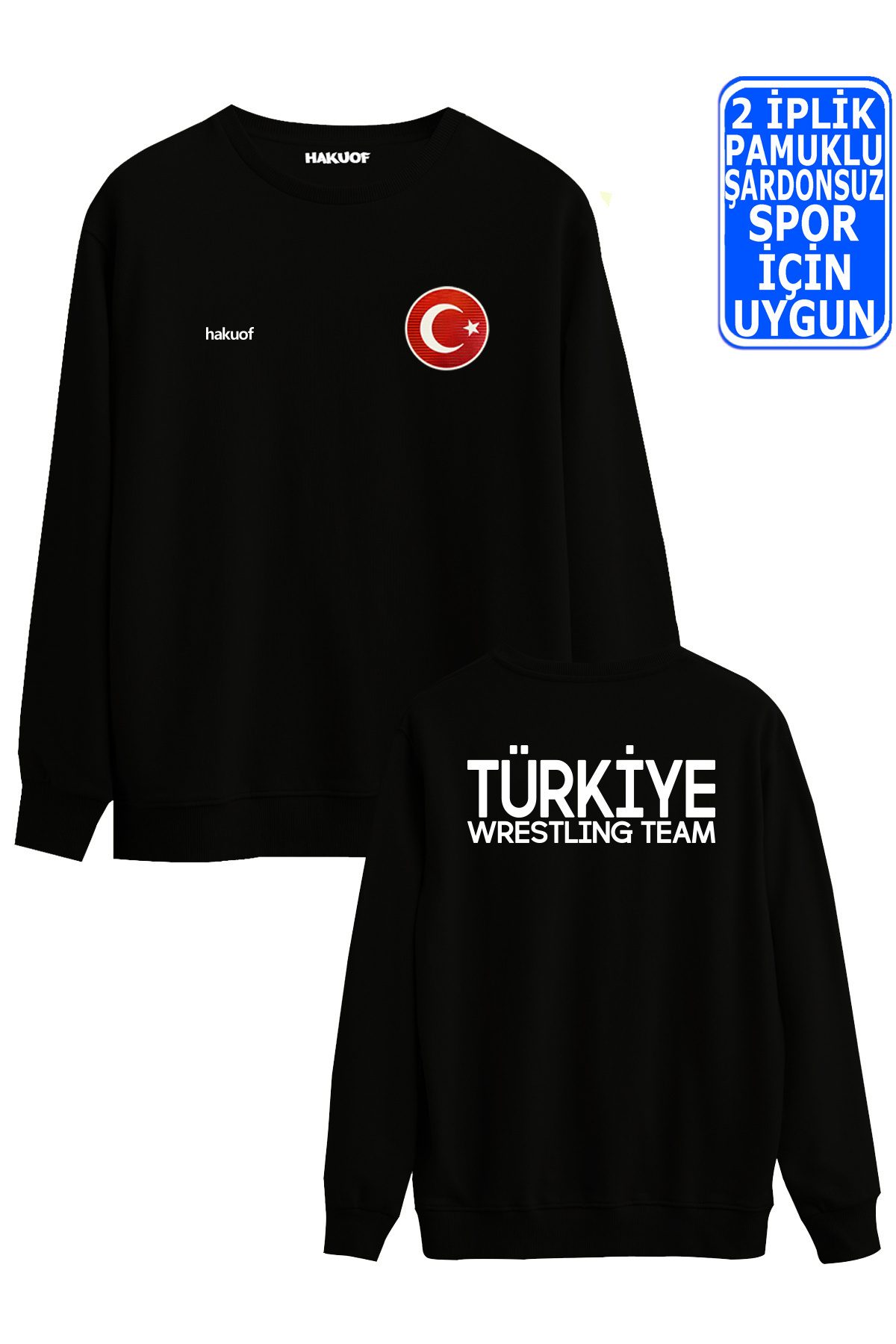 hakuof Güreş Wrestling Sweatshirt Sports
