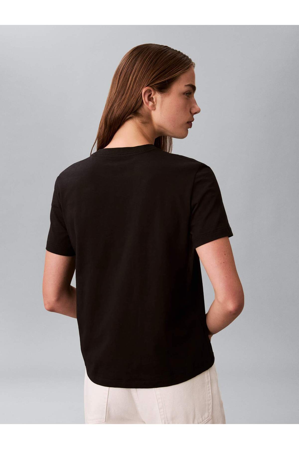 Calvin Klein  Kadın Tişört-LV047E804G - Görsel 2