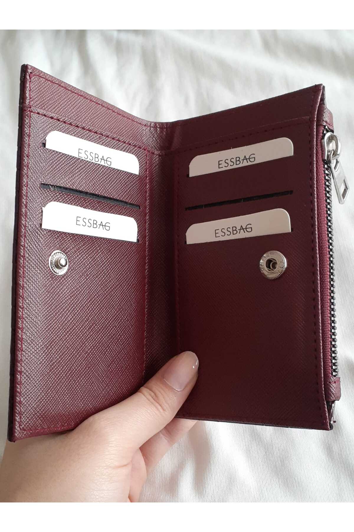 byliora  Bordo Kartlık/Cüzdan - Görsel 5
