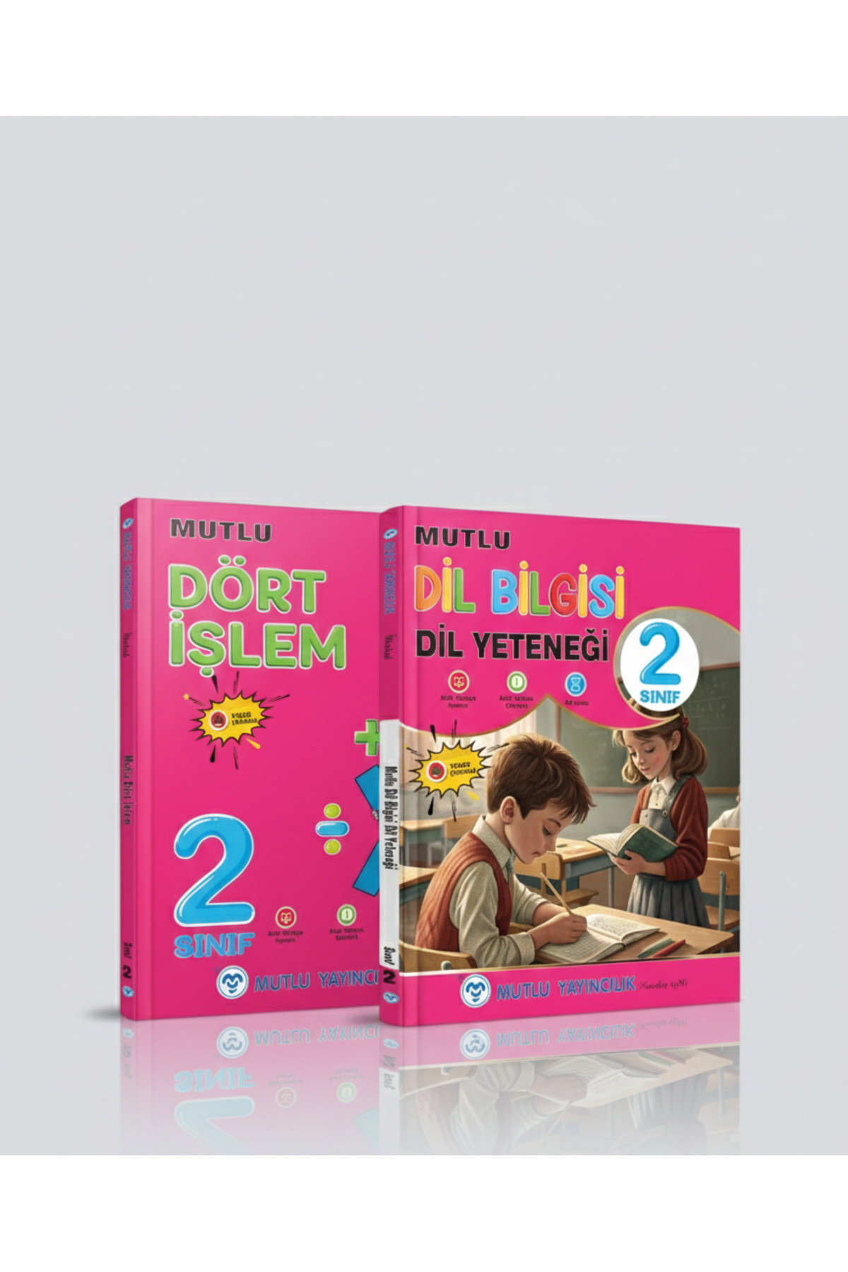 Mutlu Yayıncılık 2. Sınıf Dil Bilgisi & Dil Yeteneği + Dört İşlem