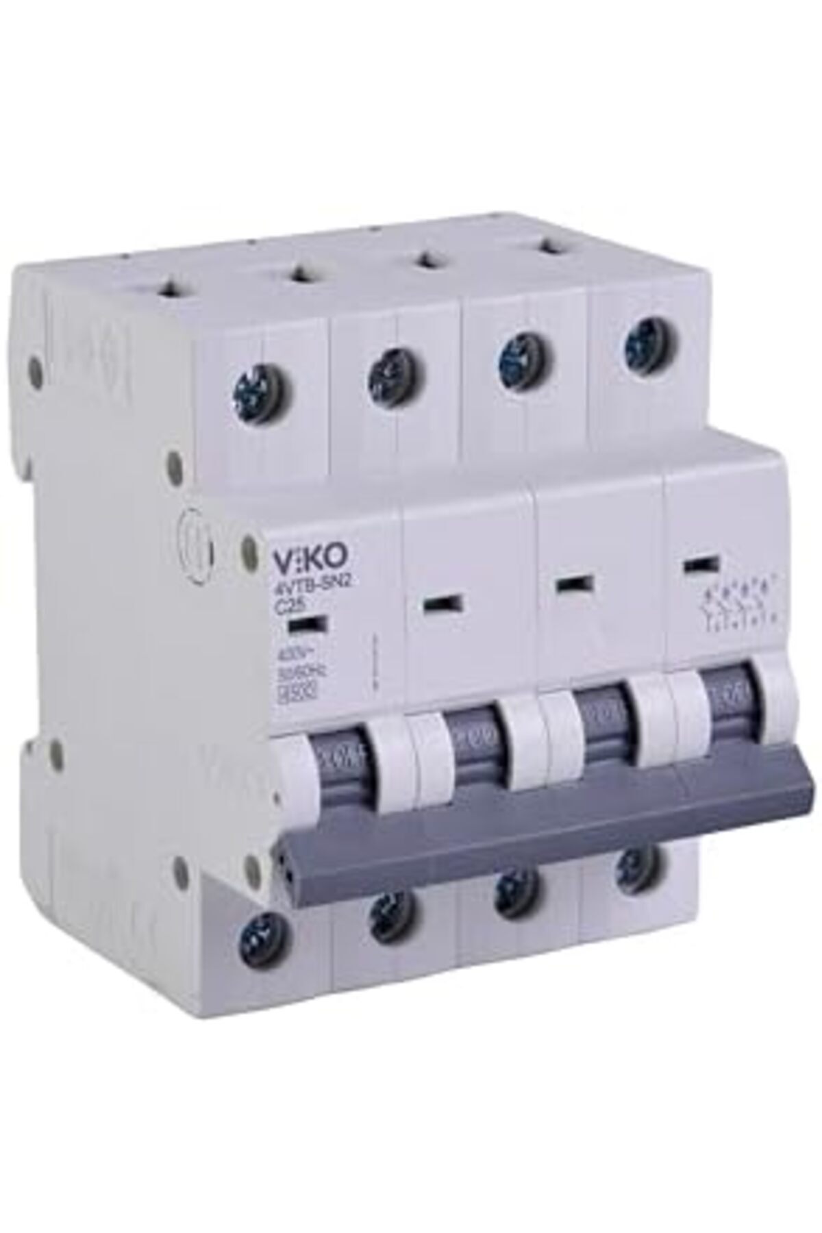 BRF NwoTeknoloji 4VTB-4C25 Otomatik Sigorta 4,5kA C Tipi 4 Kutup 25A 1205362