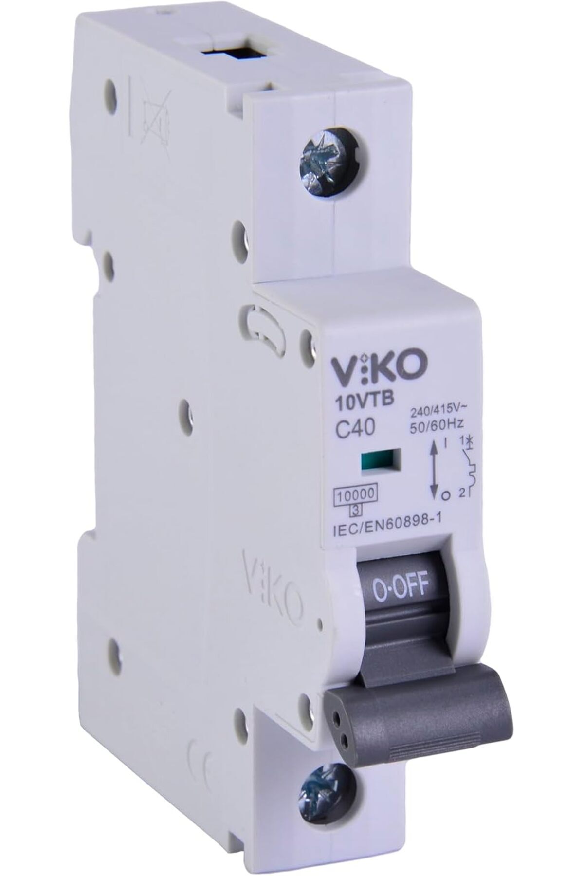 BRF NwoTeknoloji 10VTB-1C40 Otomatik Sigorta 10kA C Tipi 1 Kutup 40A 1205362