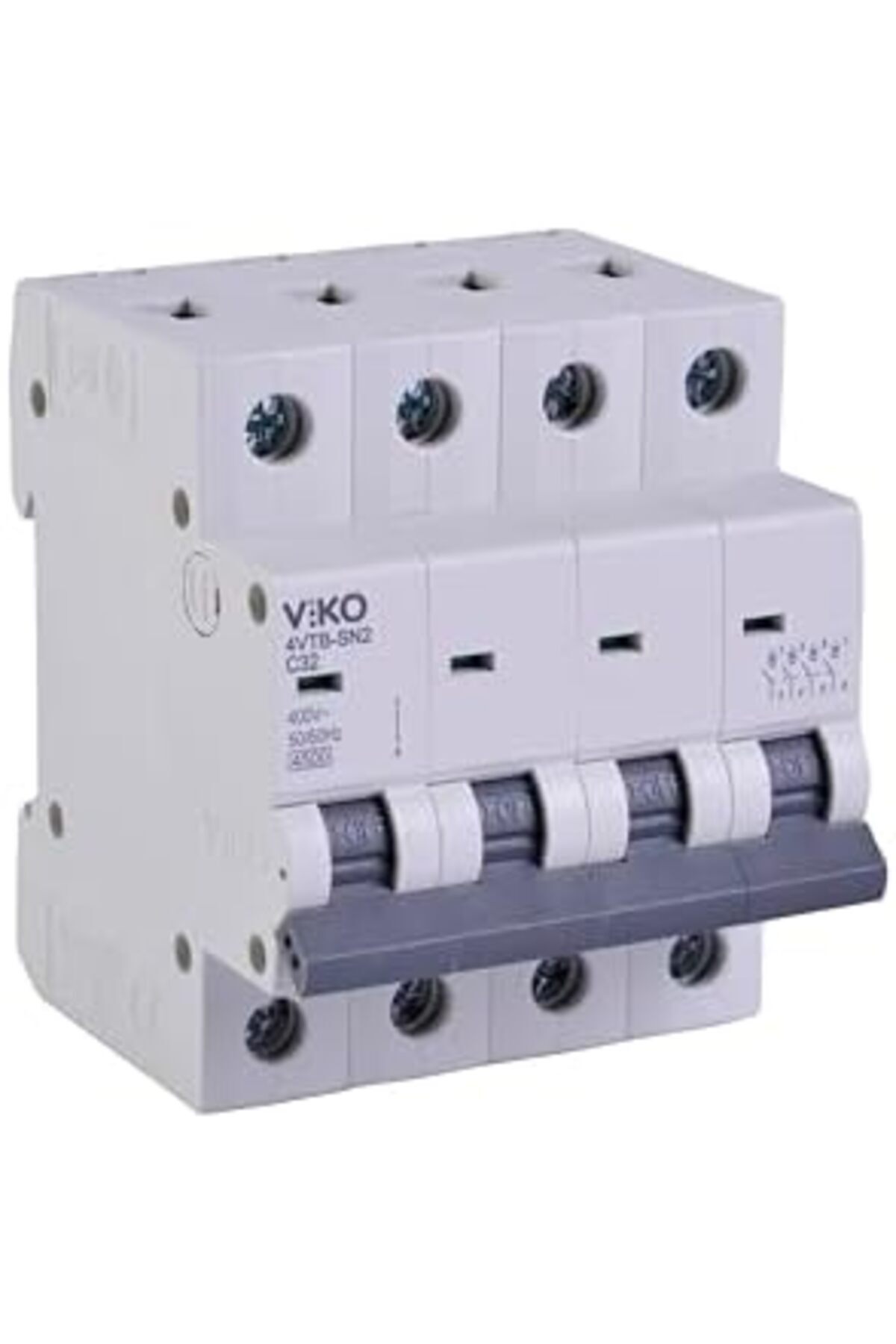 BRF NwoTeknoloji 4VTB-4C32 Otomatik Sigorta 4,5kA C Tipi 4 Kutup 32A 1205362