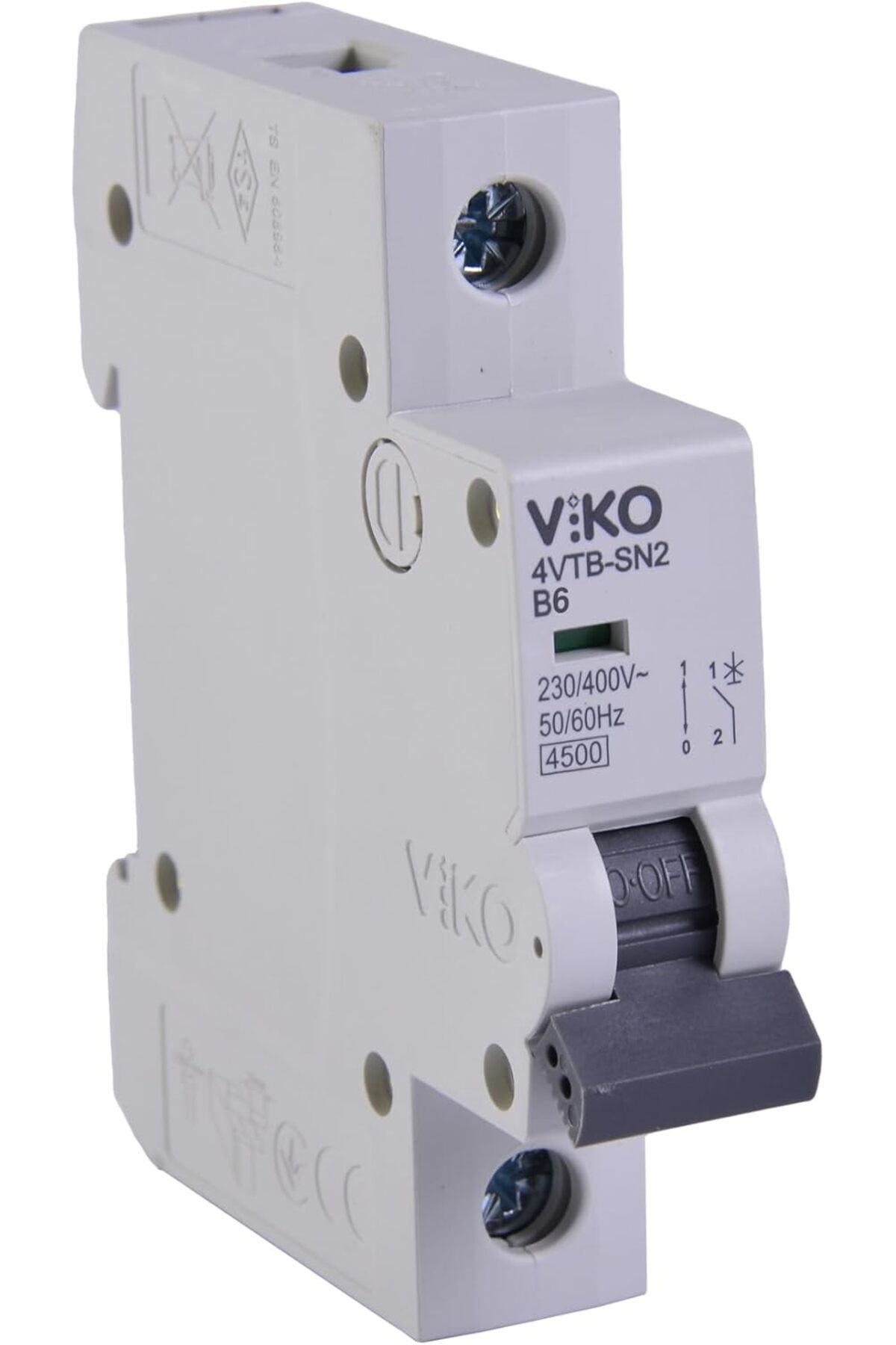 BRF NwoTeknoloji 4VTB-1B06 Otomatik Sigorta 4,5kA B Tipi 1 Kutup 06A 1205362