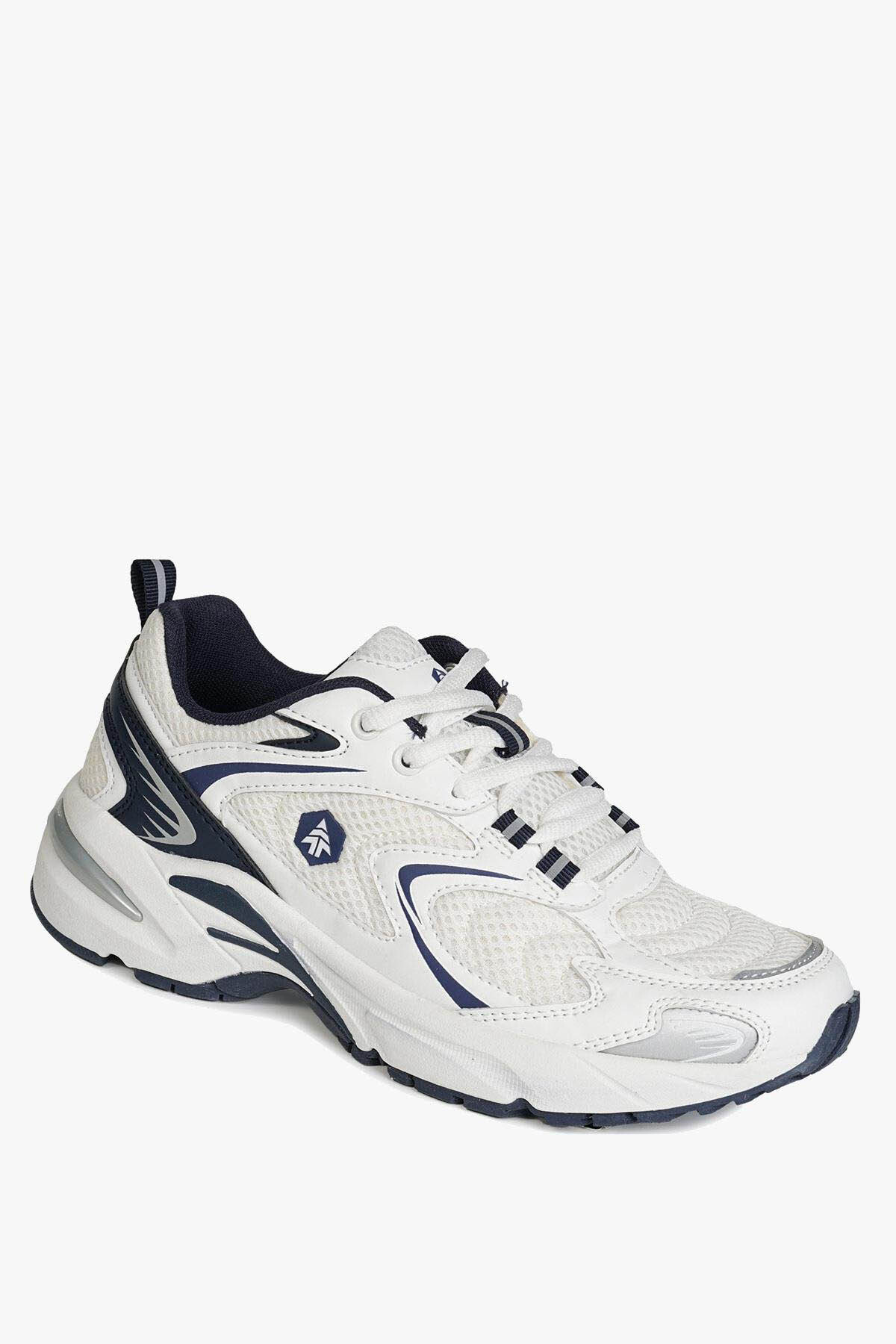 Hammer Jack  101 24038 Hader Unisex Spor Ayakkabı BEYAZ-LACİVERT - Görsel 2