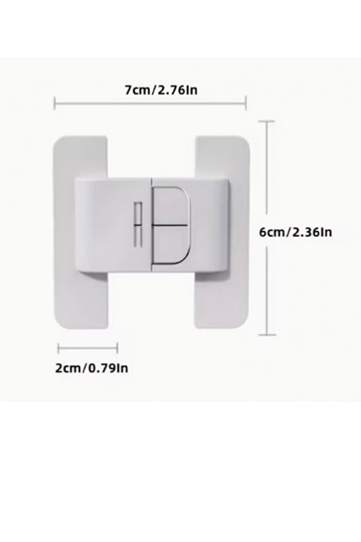 safestore 4 Adet Buzdolabı, Çekmece ve Dolap Kapağı Bebek Çocuk Koruma Kilidi fotoğrafı 3 (önizleme)