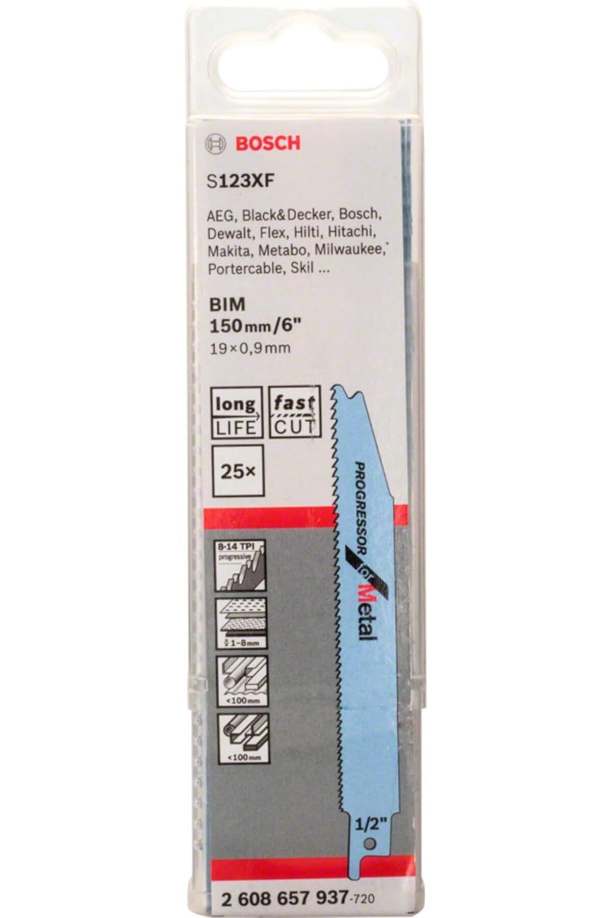 BRF Sahra79 S 123 XF Progressor for Metal 25'li 1176661