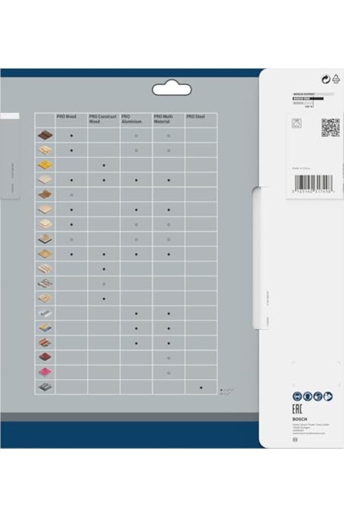 BRF NwoTeknoloji Professional Çok Amaçlı Daire Testere Bıçağı, 254 * 30 mm, 96 Diş, Gri, 1 Adet 1205362