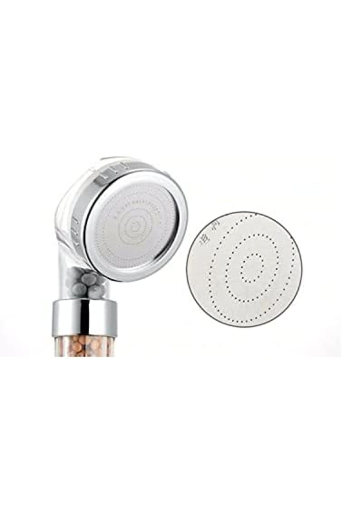 BRF FreedomStoree Filtreli Ve Su Tasarruflu Arıtmalı Duş Başlığı Seti - Boncuklu Başlık Hortum Ve Mafsal