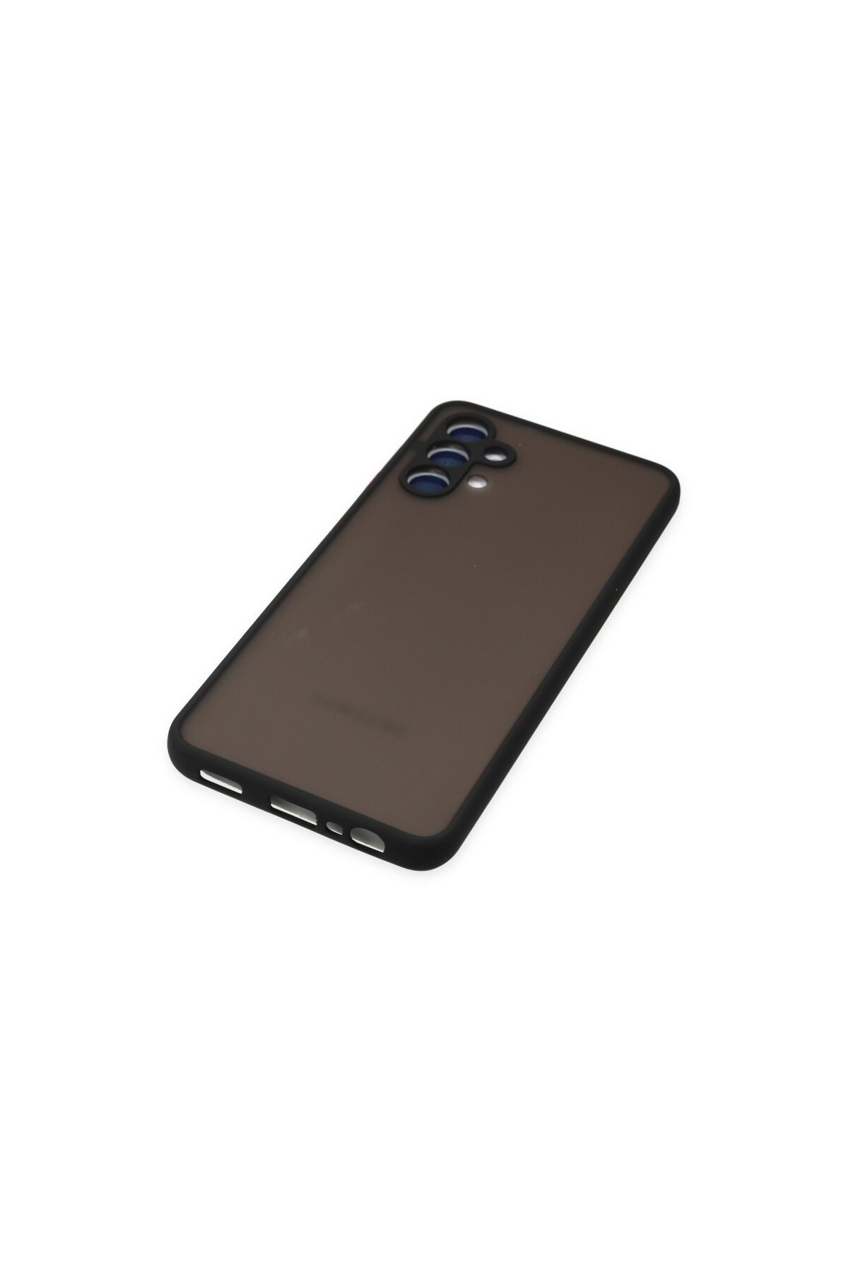 Samsung Galaxy A04S İçin Uyumlu Buzlu Tasarım Renkli Tuş Mat Tasarım Sararmaz Kılıf