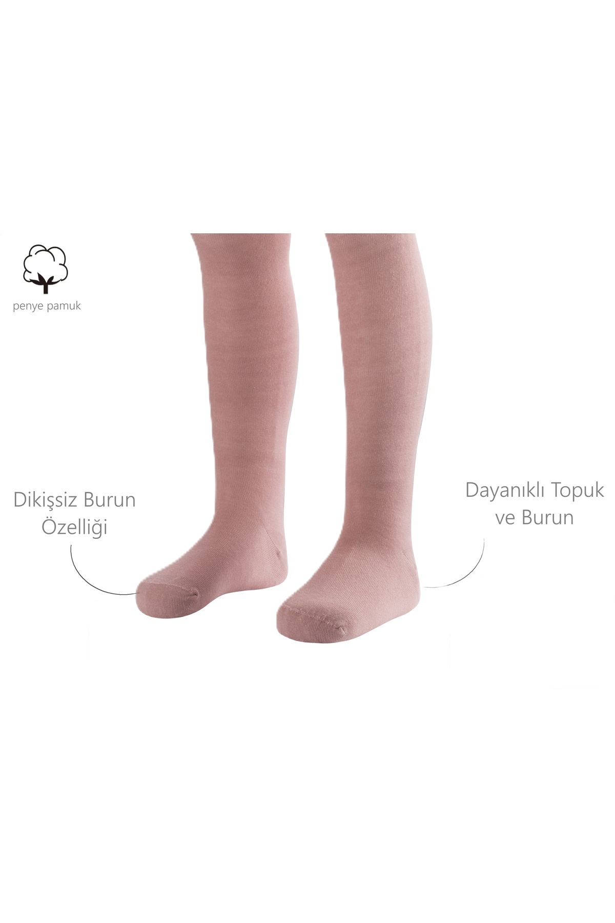 Moyra Socks Çocuk - Bebek Pamuklu Külotlu Çorap fotoğrafı 2 (önizleme)