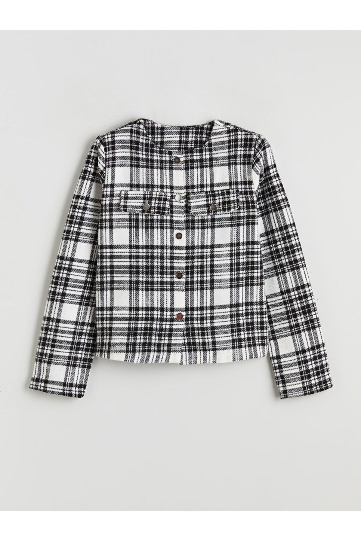 LC Waikiki Ekose Kız Çocuk Tüvit Gömlek fotoğrafı 2 (önizleme)