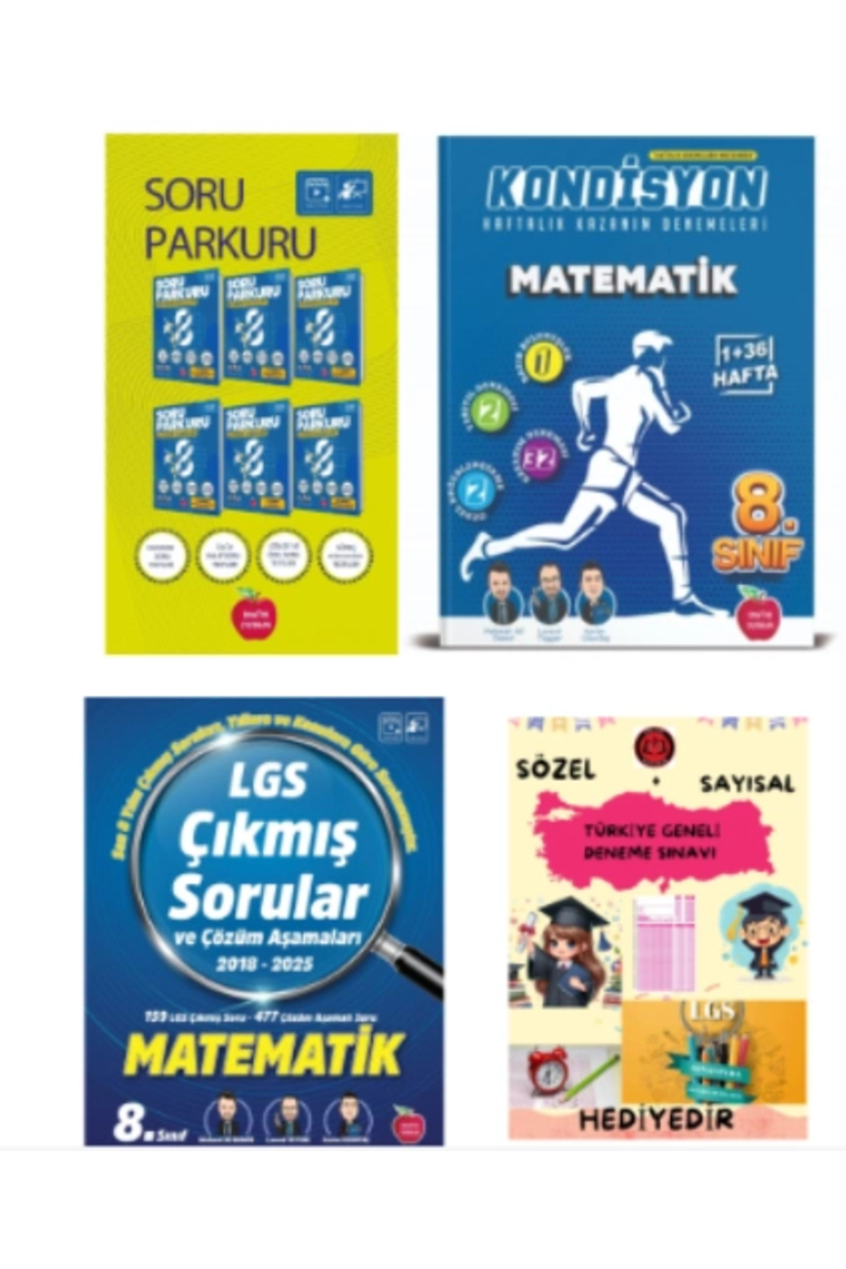 Newton Yayınları 8.SINIF LGS SORU PARKURU MATEMATİK - KONDİSYON