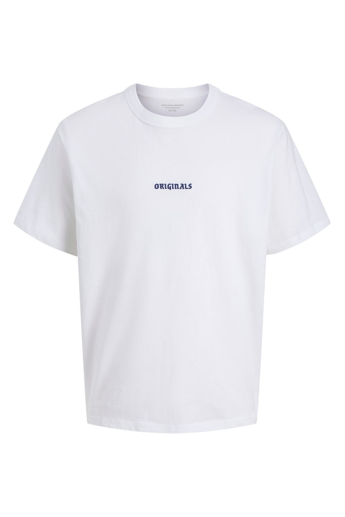 Jack & Jones  Erkek Minimal Nakis Islemeli Tisört - Meados - Görsel 5