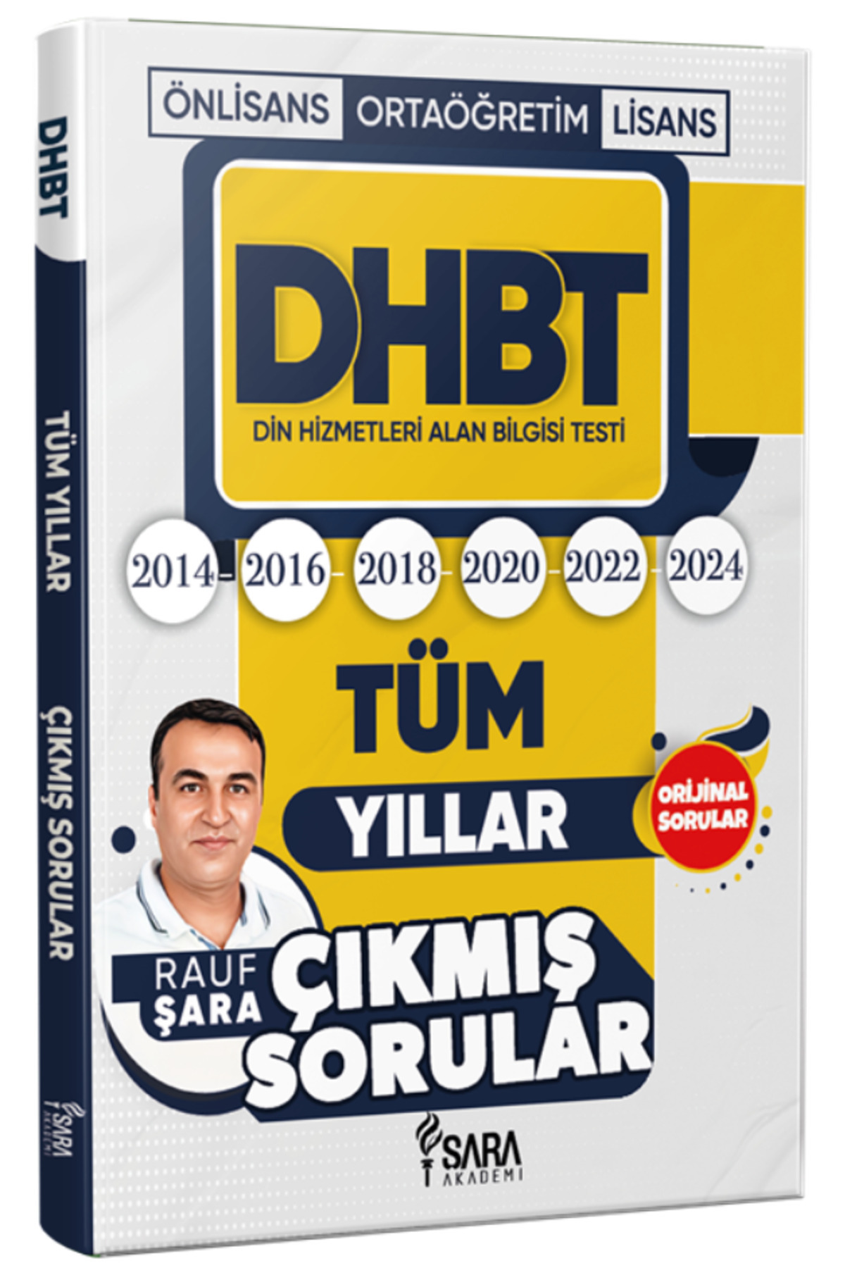 Şara Akademi 2026 DHBT Çıkmış Sorular Tüm Yıllar / Rauf Şara