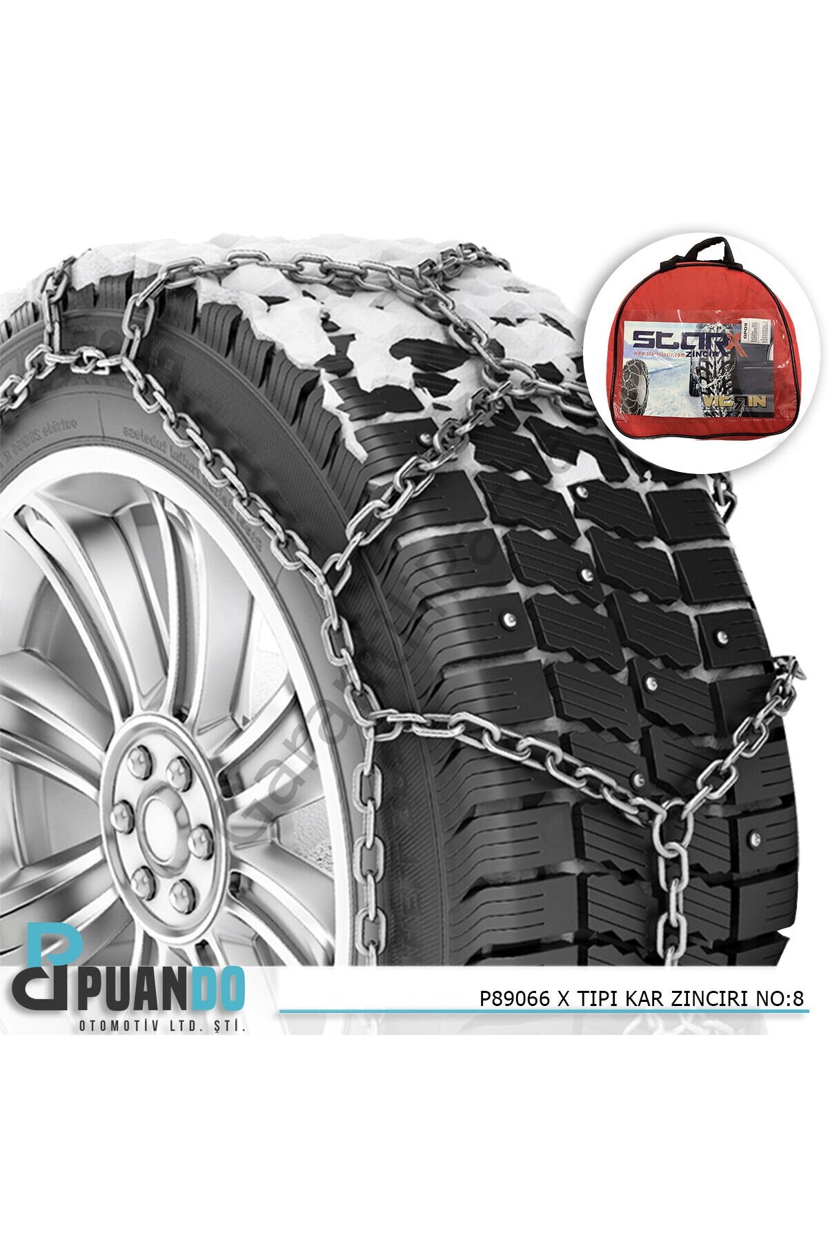 Puando X Tipi Kar Zinciri No:9