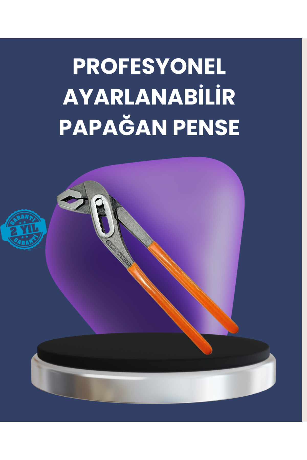 Kanonik Education Ayarlanabilir Papağan Pense Çelik Gövde Profesyonel Kurbağacık