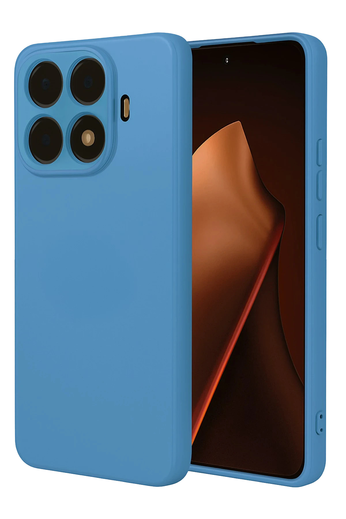 Xiaomi Mi 15T Pro İçin Uyumlu Içi Kadife Kamera Korumalı Silikon A Kalite Lansman Kapak