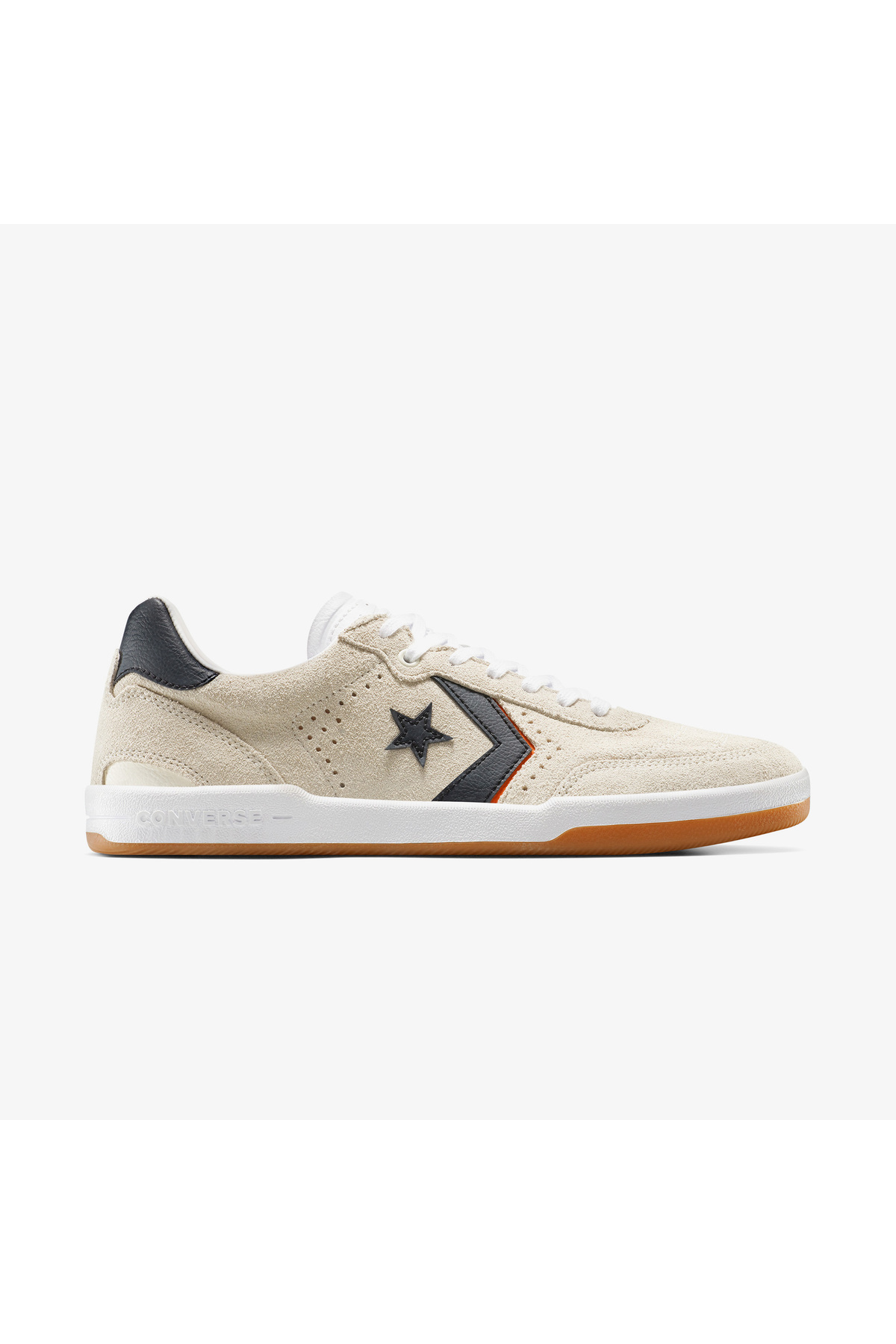 1_org_zoom کفش Converse کانورس ورزشی یونیسکس کرم Suede Louie Lopez Pro 2 اورجینال - تصویر 1