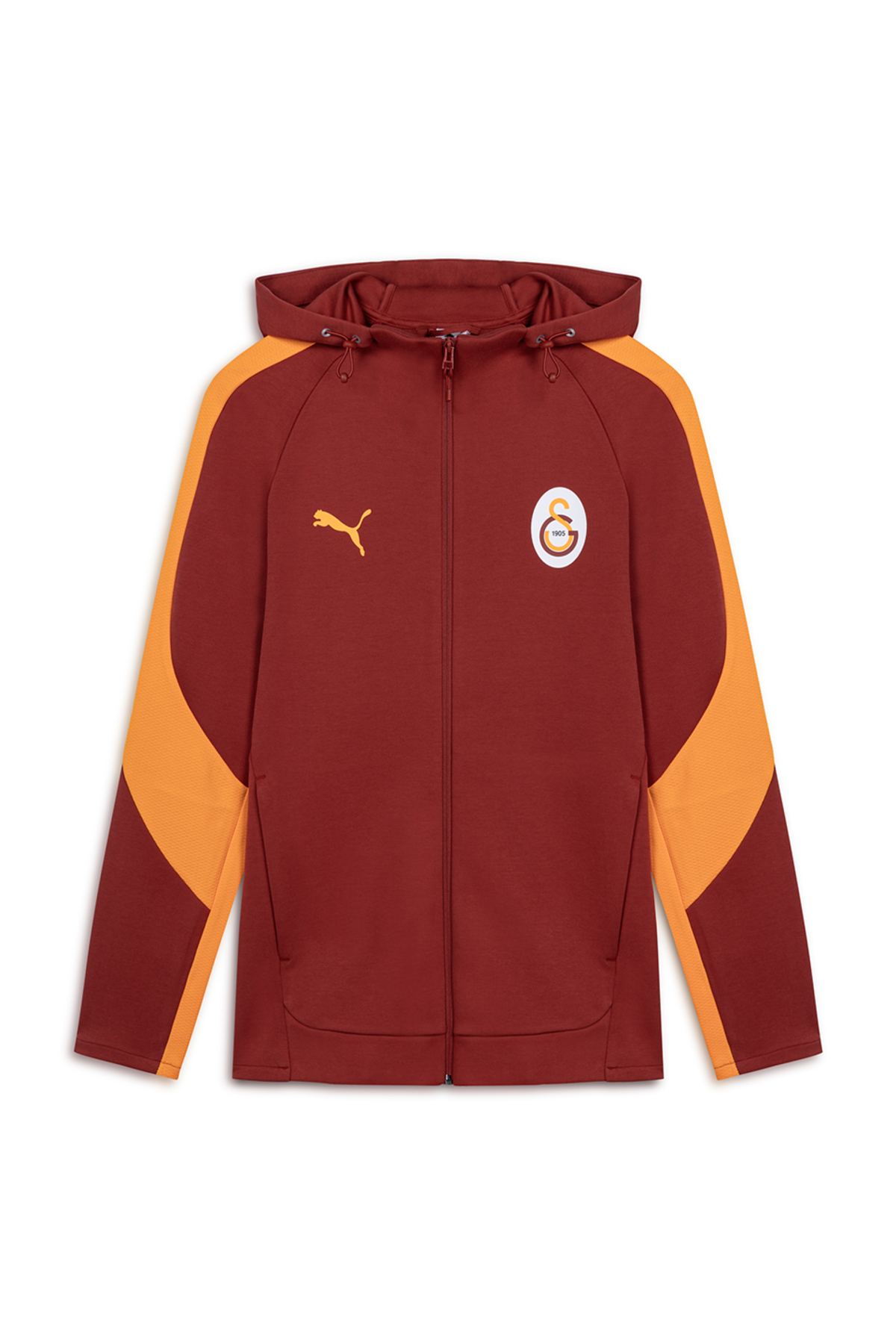 GSStore Galatasaray Puma A Takım Fermuarlı Kapüşonlu Sweatshirt 78290201