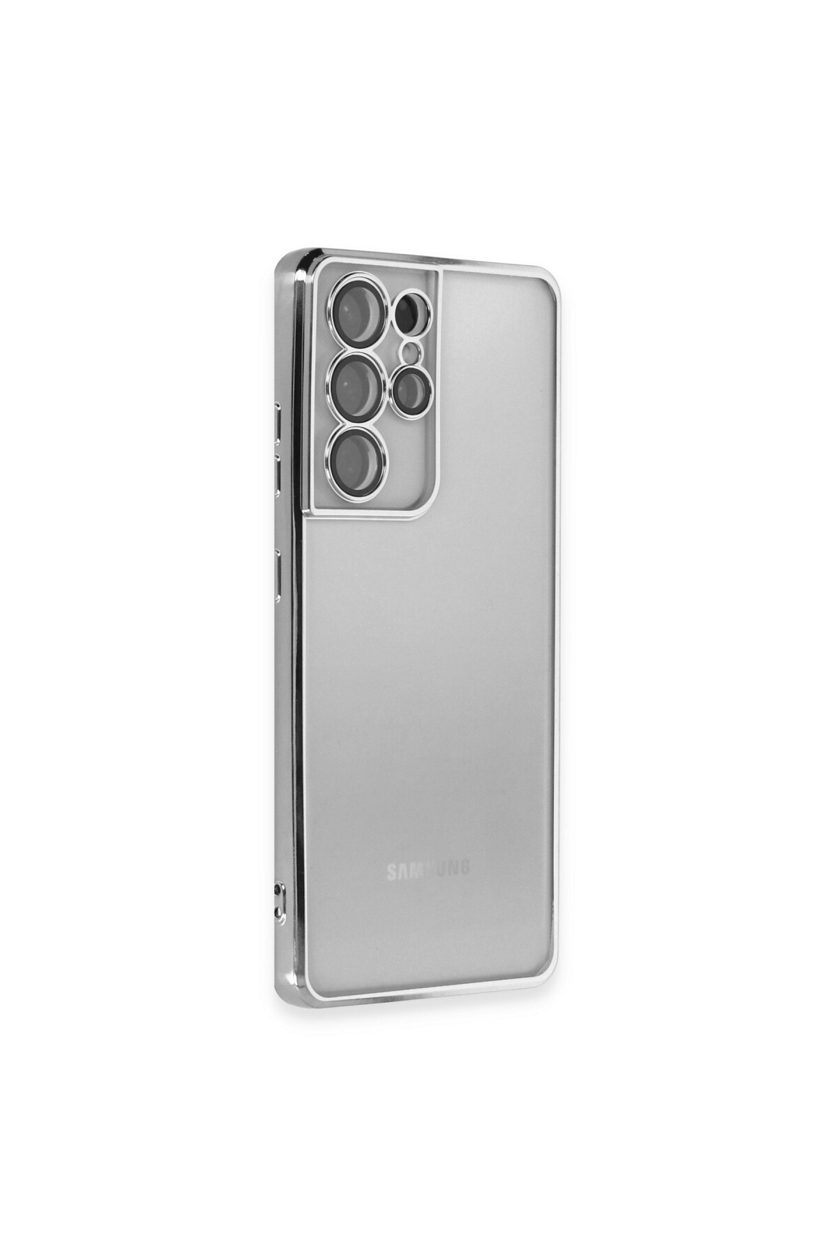 TechTrove Samsung Galaxy S21 Ultra İçin Uyumlu 3D Kamera Korumalı