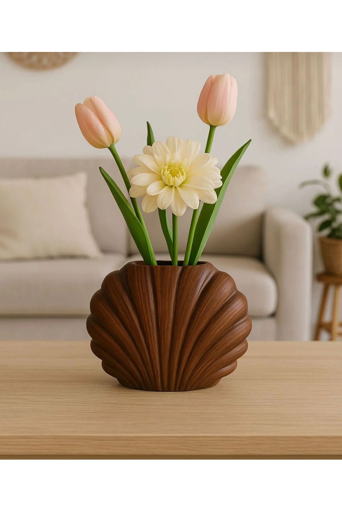 oyster vase 1 pc