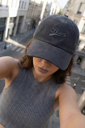 Blast Vybe Yıkamalı Şapka - Nakışlı Baseball Cap