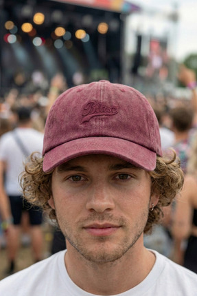 Blast Vybe Yıkamalı Şapka - Nakışlı Baseball Cap