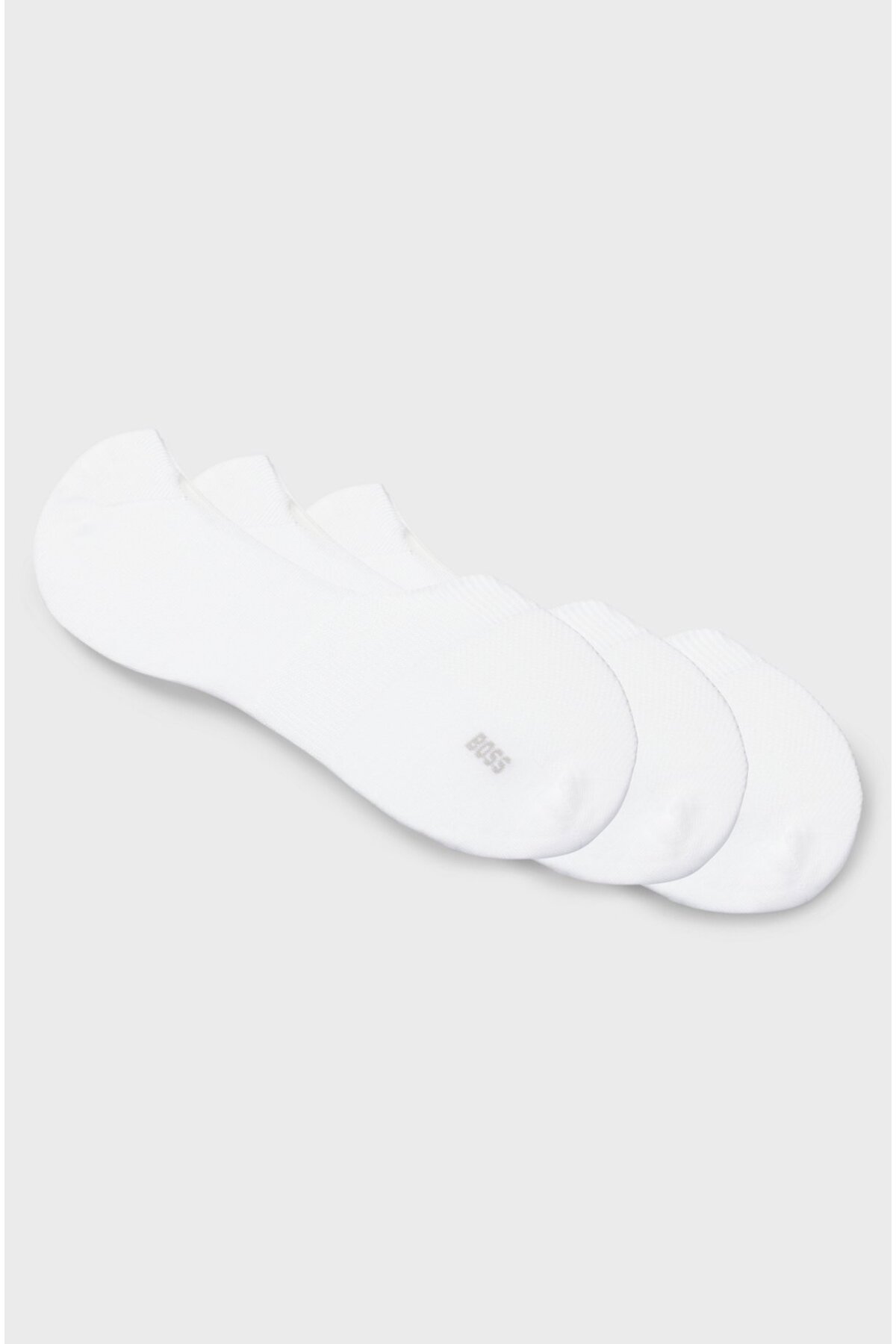 باس جوراب ساق بلند مردانه نخی بسته ۳ عددی سفید کد ۵۰۵۴۱۴۴۲-۱۰۰