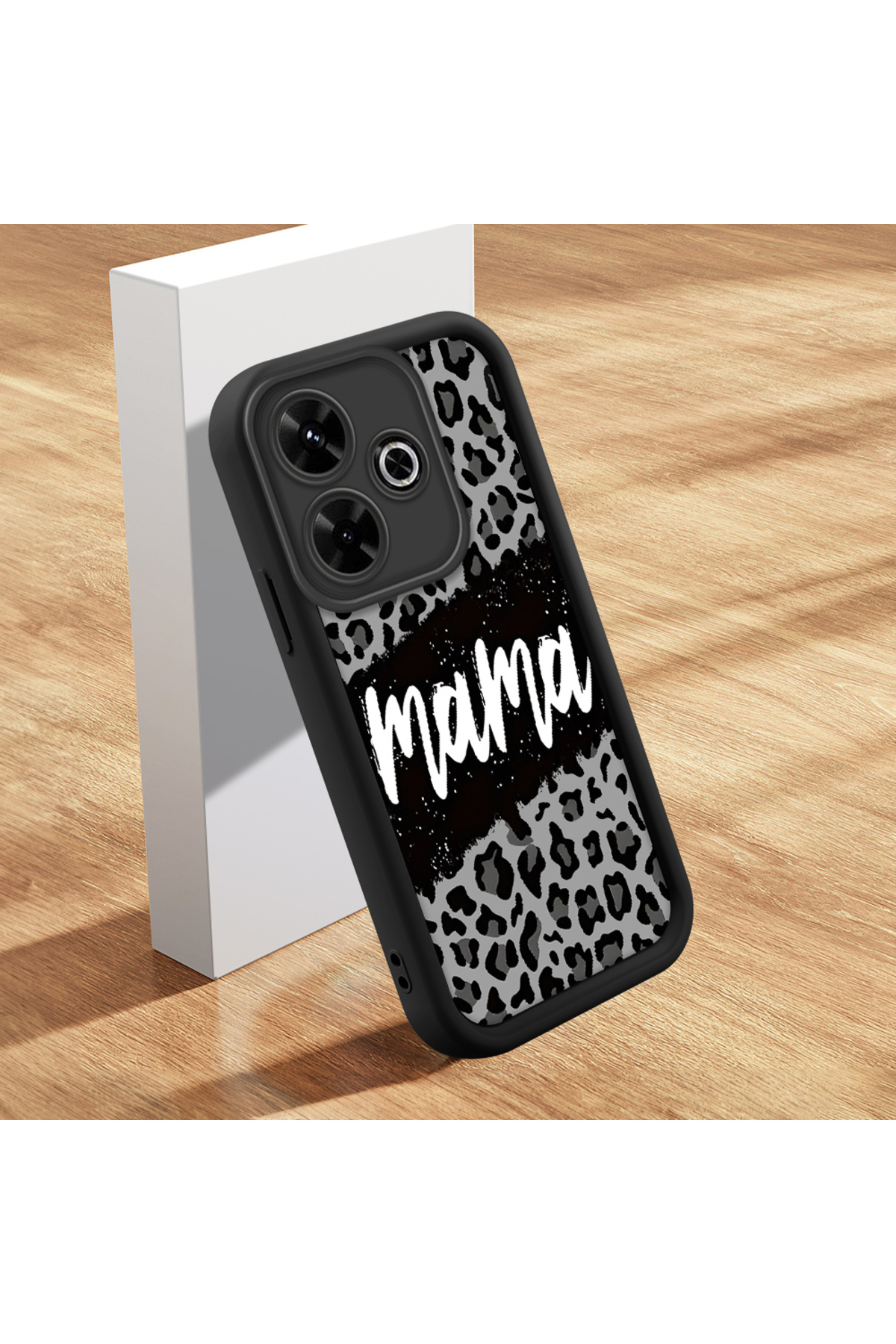Xiaomi Redmi 13X Compatible Soft Silicone Phone Case Anti Falling cardboard pattern design