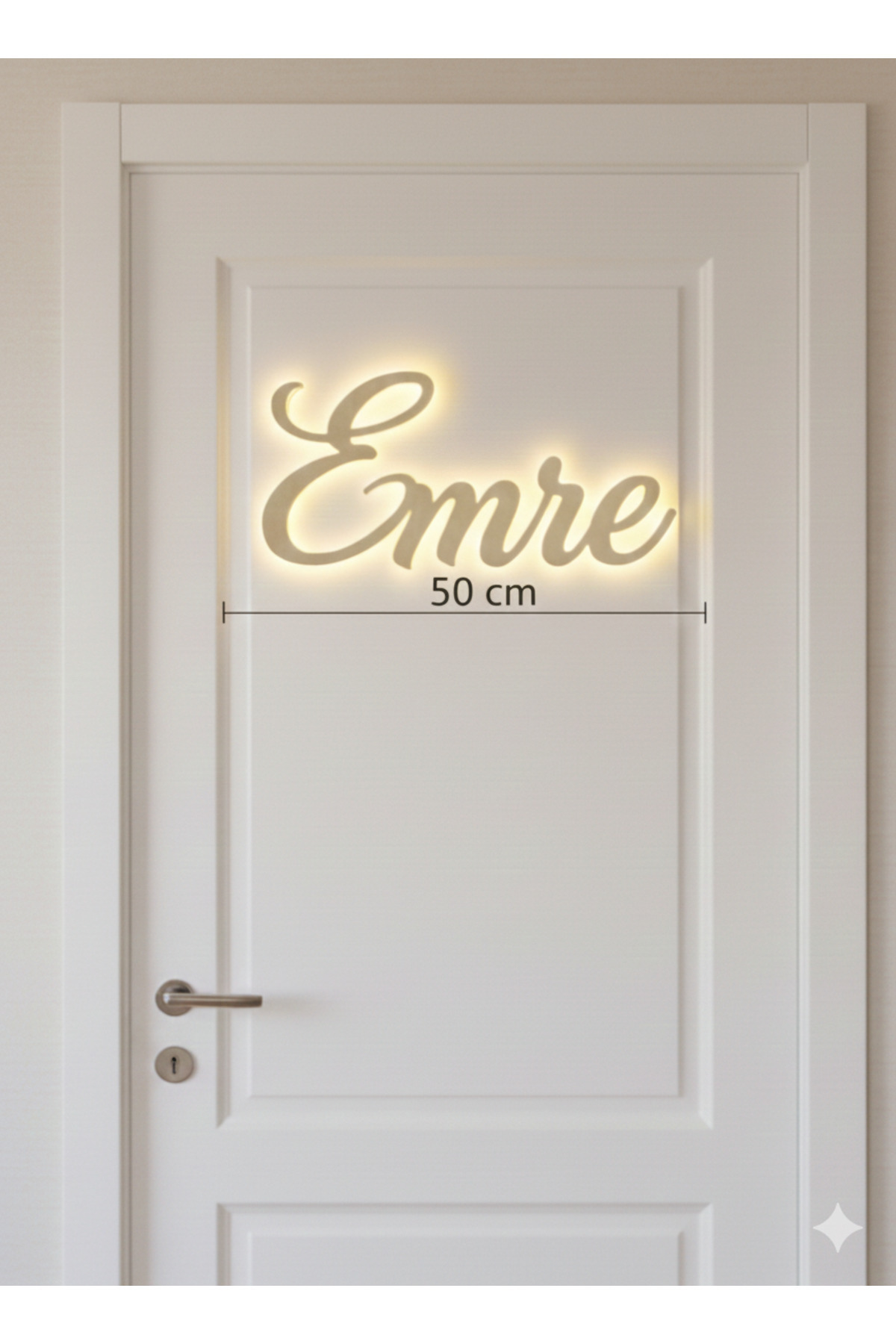 aura be collection AHŞAP DUVAR İSİMLİK ÇOCUK