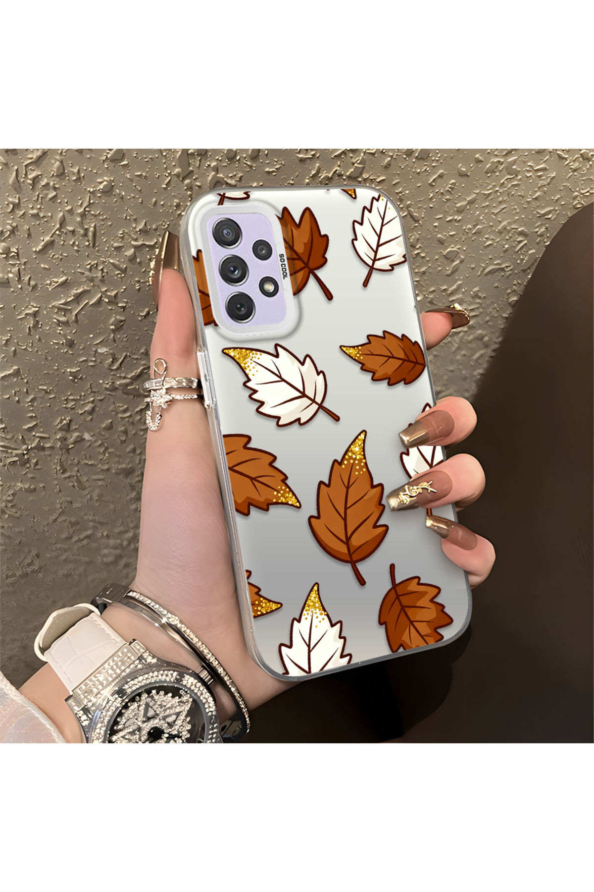 Samsung Galaxy A72 Compatible Case Hard shell Anti Fall Phone Case Panda