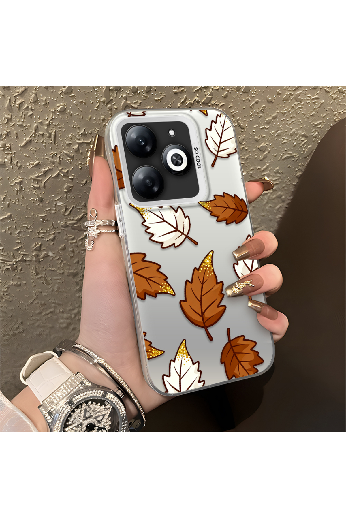 Infinix Hot 40i Compatible Case Hard shell Anti Fall Phone Case Panda