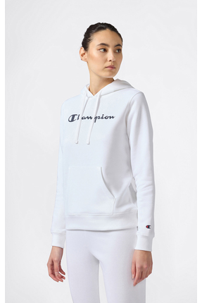 Champion Hooded Sweatshirt Kadın Beyaz  Sweatshirt - 118424-WW001