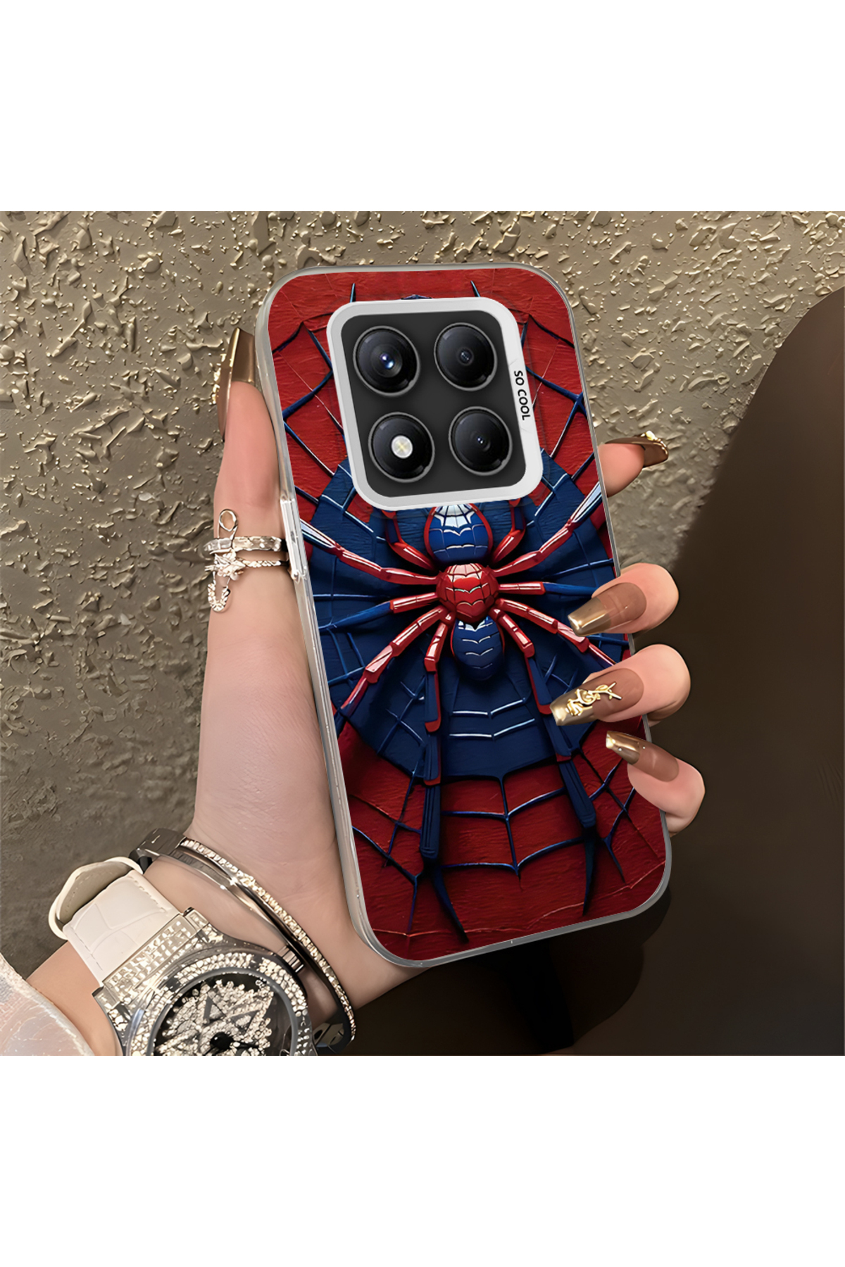 Xiaomi Redmi Note 14 Pro 4G Compatible Case Hard shell Anti Fall Phone Case insect