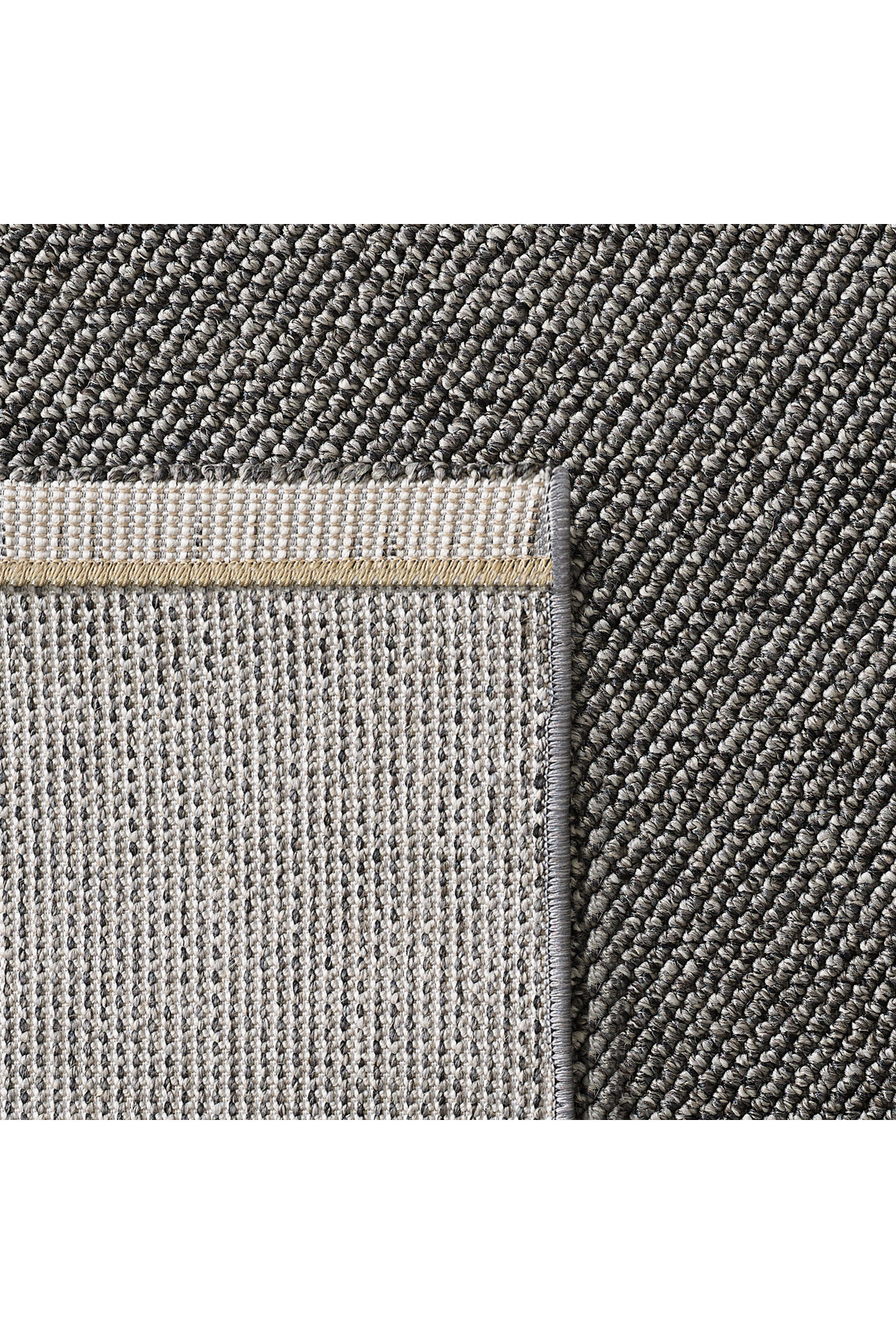 Solid Color Gray Soft Curl Polypropylene Jute Carpet Kitchen Corridor Runner Living Room Living Room Rug