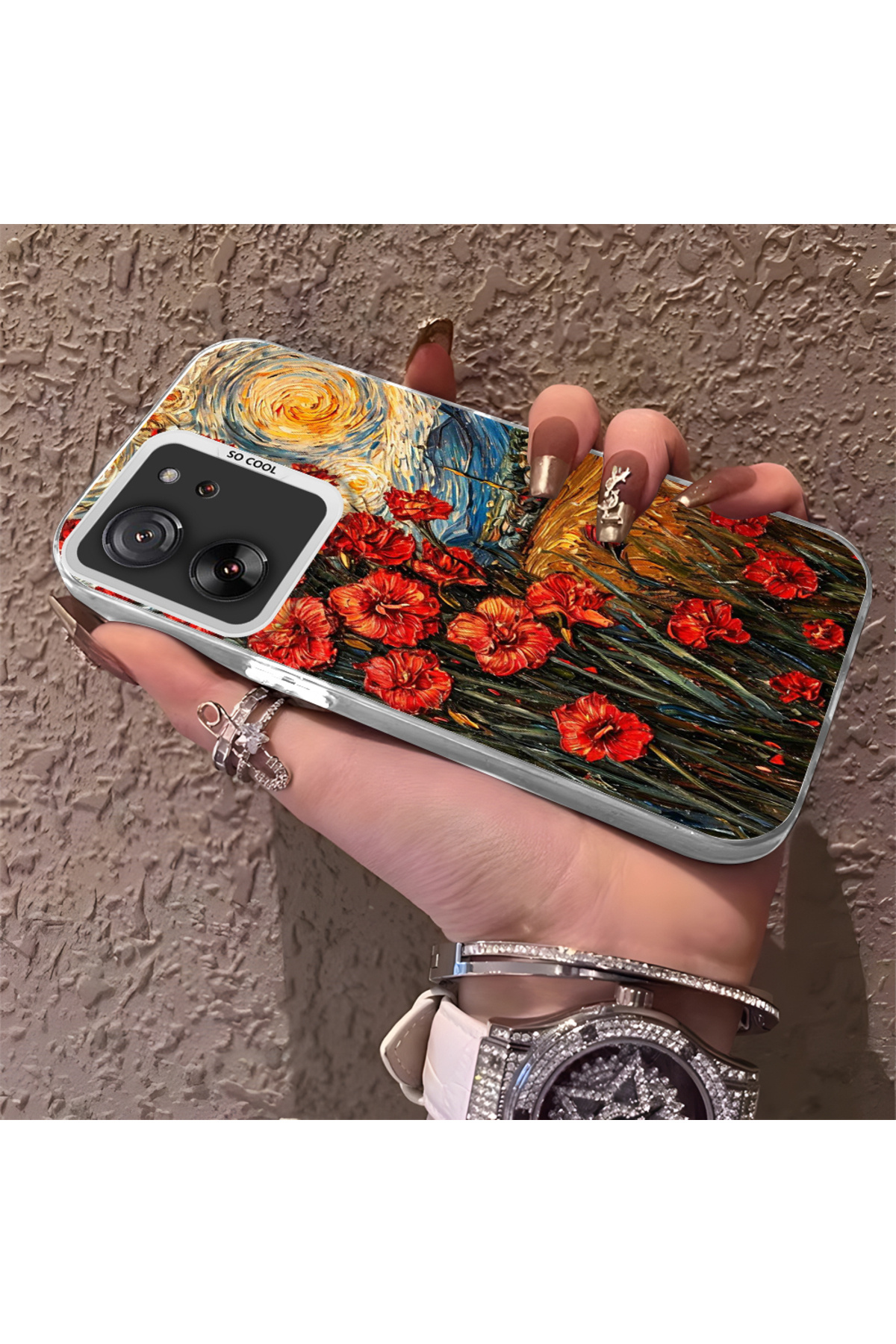 Xiaomi Mi 13T/Mi 13T Pro Compatible Phone Case Camera protection Hard Rear Anti Fall Oil Paint