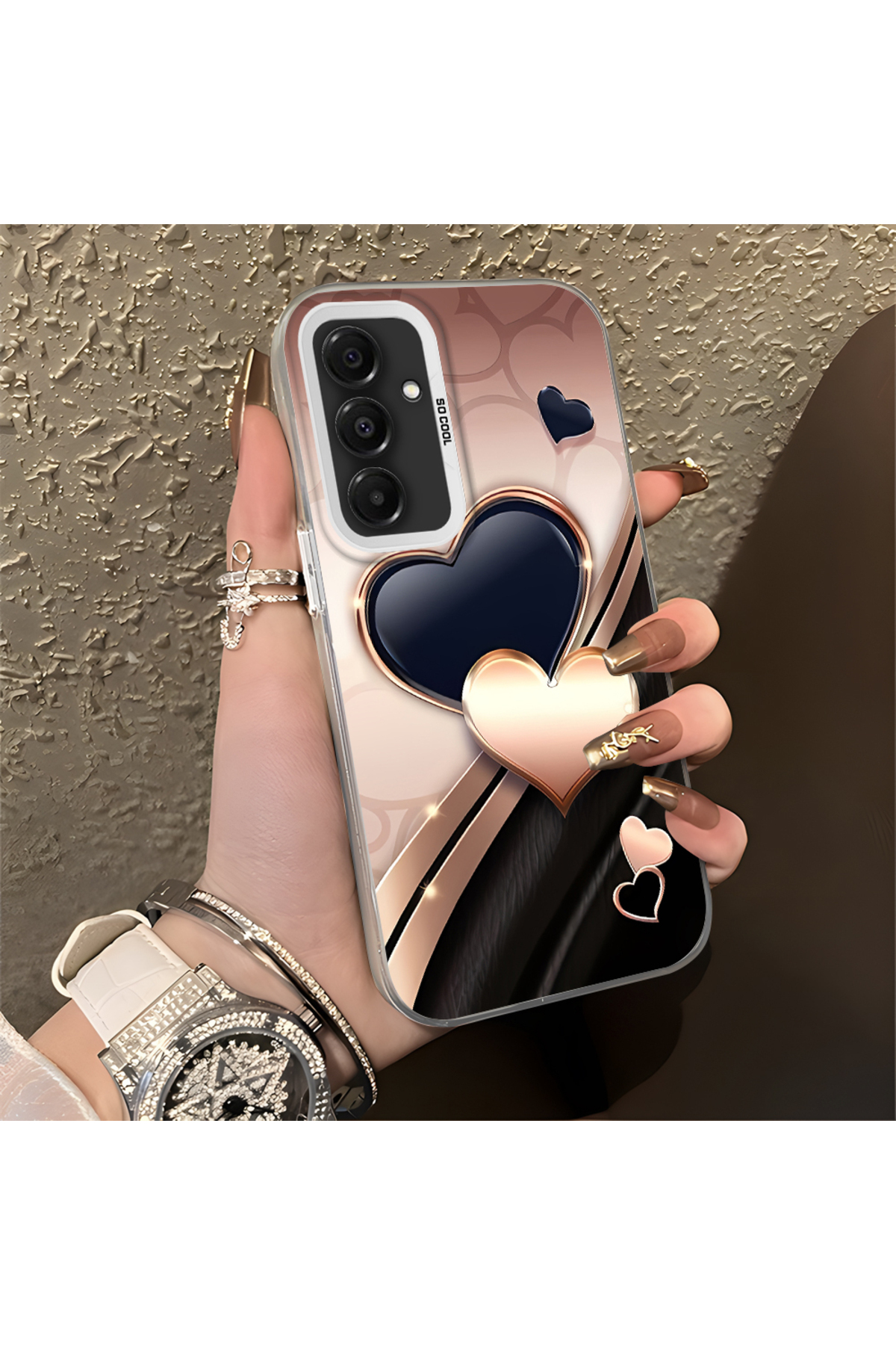 Samsung Galaxy A16 Compatible Case Hard shell Anti Fall Phone Case star